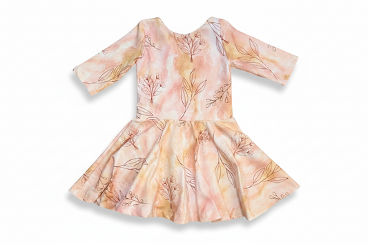 Sunkissed Wildflower Twirl Dress