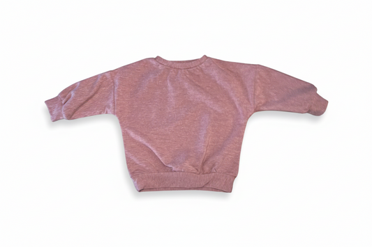 Oversized Sweater - Mulberry Bamboo Fleece