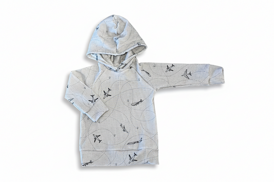 In the Sky Hoodie - Rib Knit