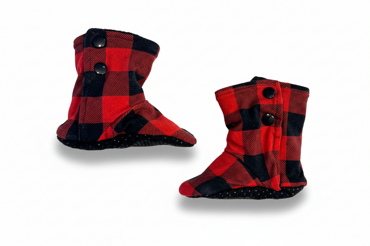 Buffalo Plaid Bootie
