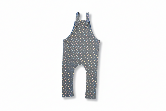 Confetti Squares Overalls