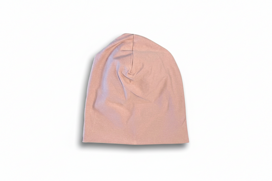 Dusty Rose Slouchy Beanie