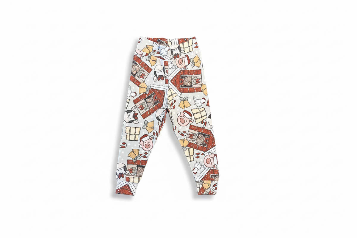 Farm Christmas Leggings
