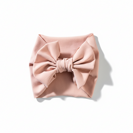 Blush Big Bow Headband