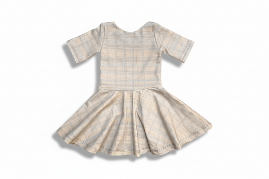 Golden Thread Twirl Dress