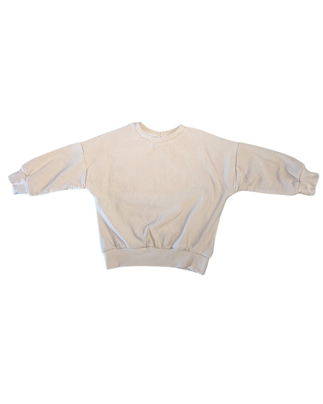 Oversized Sweater - Fawn Bamboo Fleece
