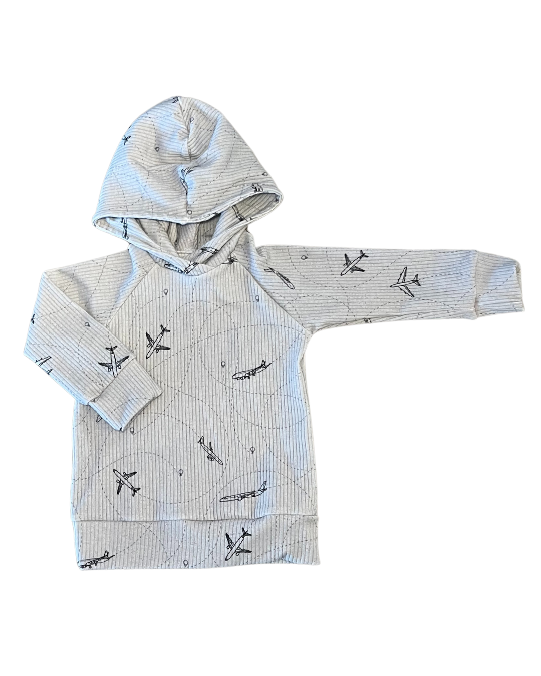 In the Sky Hoodie - Rib Knit