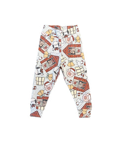 Farm Christmas Leggings