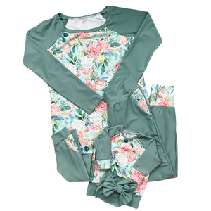 Mommy and Me Jogger and Raglan Set