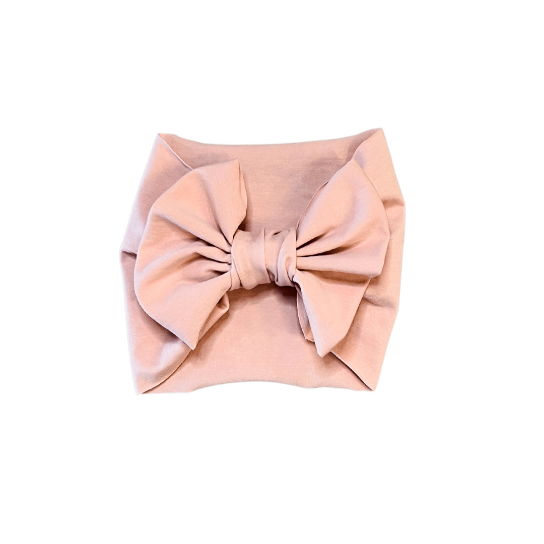 Blush Big Bow Headband