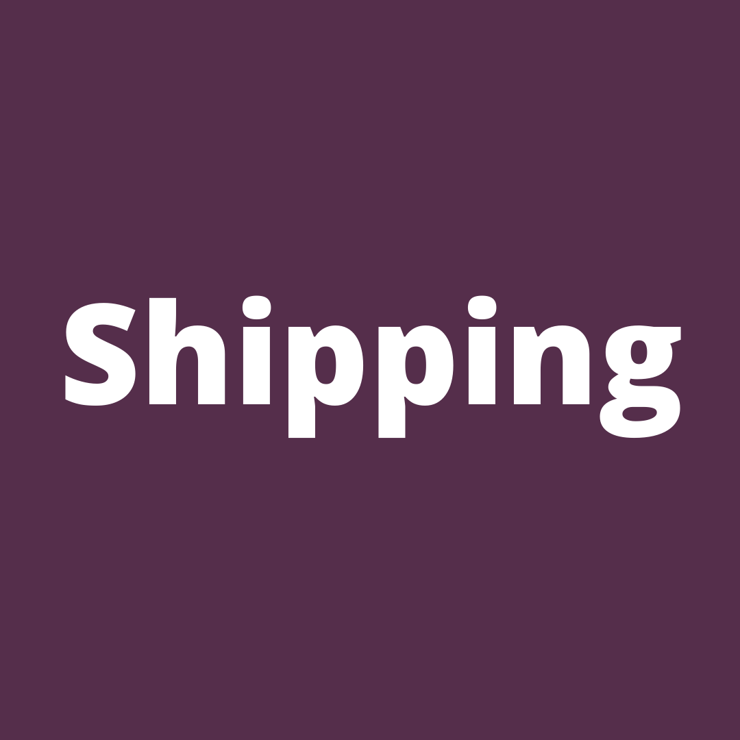 Shipping Listing - Lettermail