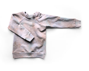 Iridescent Raglan Sweater