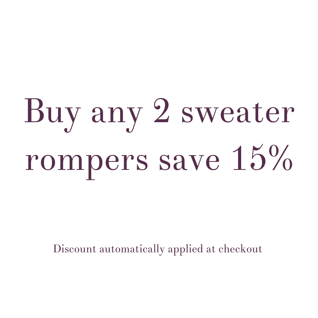 Sweater Romper 2 Pack Bundle