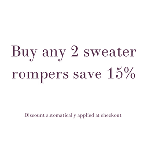 Sweater Romper 2 Pack Bundle